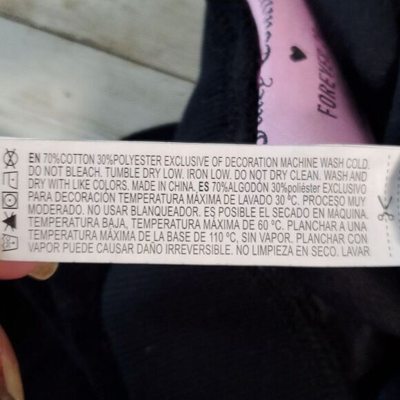 Like New Black Rhinestone Juicy Couture Velour Velvet Y2K Inspired Joggers Pants - Picture 10 of 13